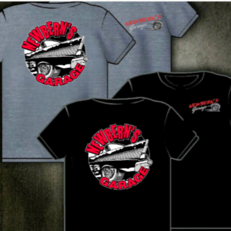 Official "Newbern's Garage" Shop TShirt